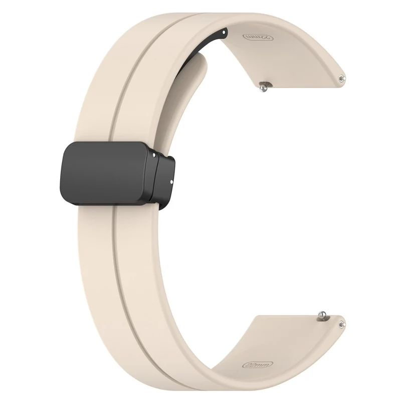 Huami Amazfit GTR Mini / GTS 4 / 3 / 2 / Bip 3 Watch Band Magnetic Folding Buckle 20mm Silicone Strap