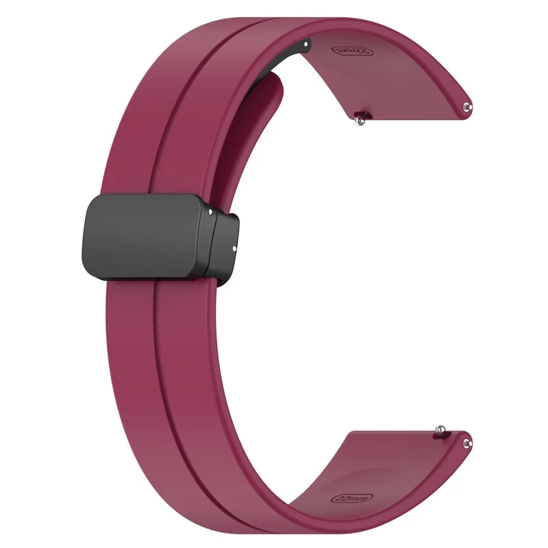 Huami Amazfit GTR Mini / GTS 4 / 3 / 2 / Bip 3 Watch Band Magnetic Folding Buckle 20mm Silicone Strap