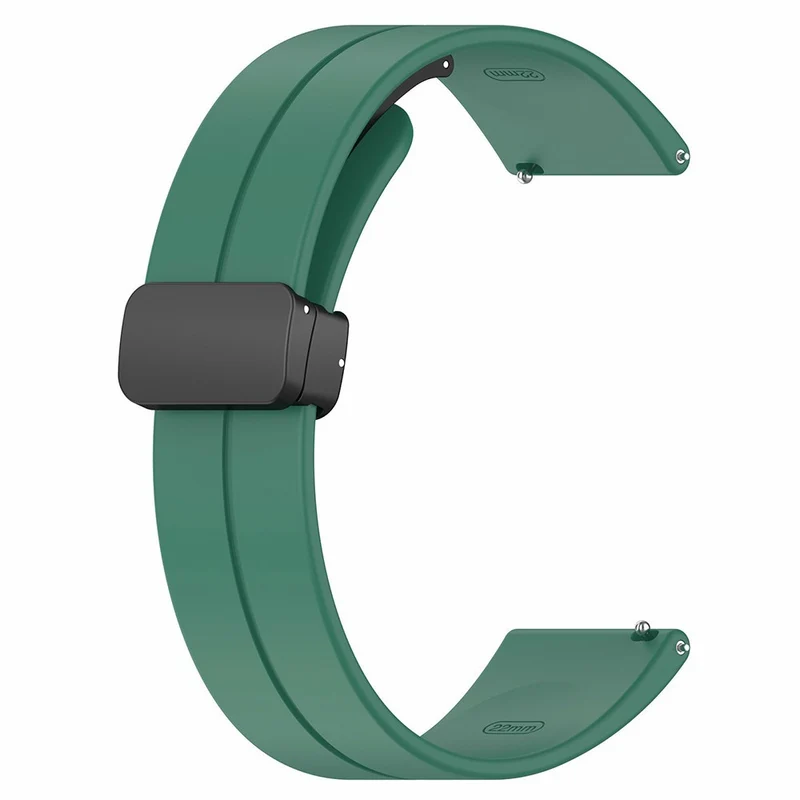 Huami Amazfit GTR Mini / GTS 4 / 3 / 2 / Bip 3 Watch Band Magnetic Folding Buckle 20mm Silicone Strap