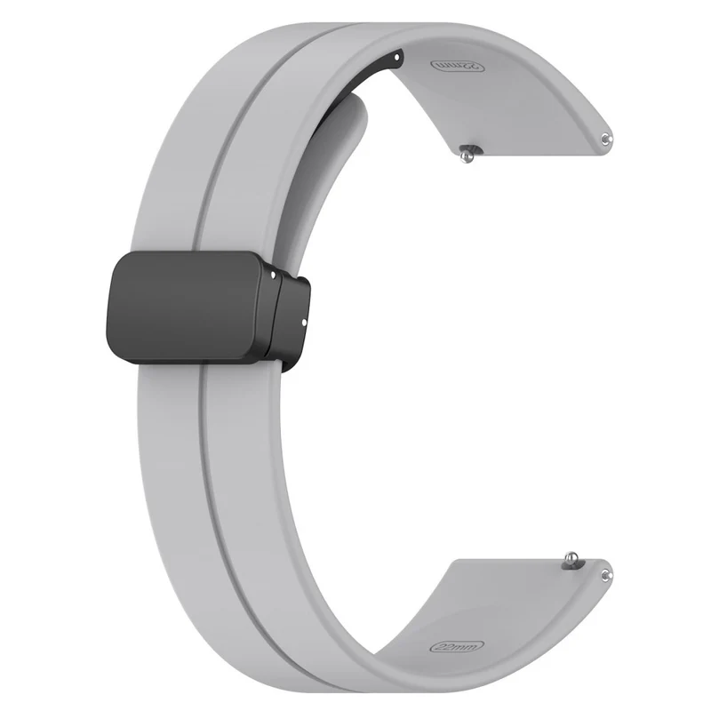 Huami Amazfit GTR Mini / GTS 4 / 3 / 2 / Bip 3 Watch Band Magnetic Folding Buckle 20mm Silicone Strap