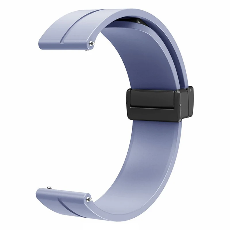 Huami Amazfit GTR Mini / GTS 4 / 3 / 2 / Bip 3 Watch Band Magnetic Folding Buckle 20mm Silicone Strap
