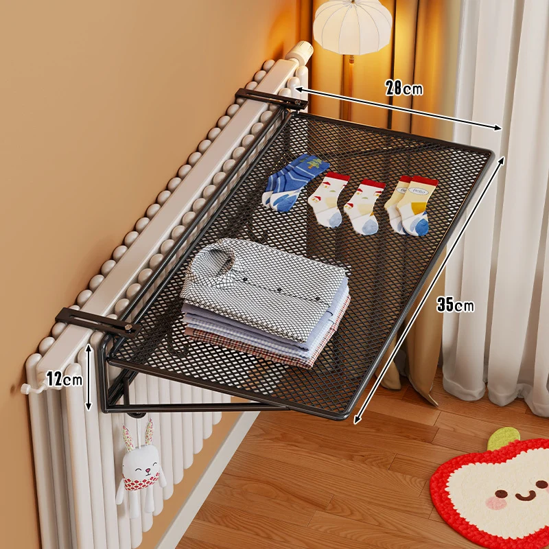 Radiator-Montiertes Klappbares Mesh-Trockengestell