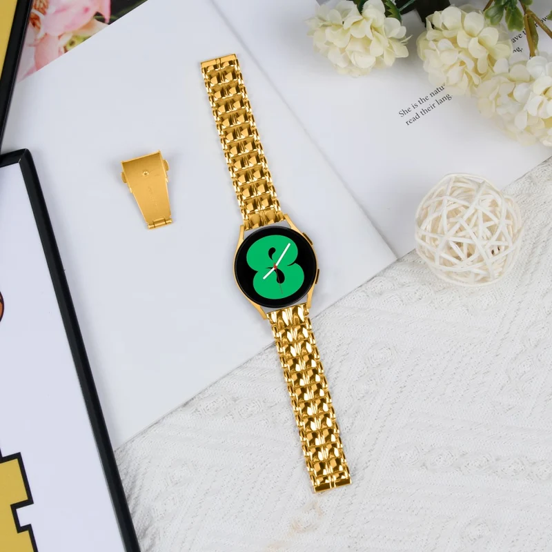 Samsung Galaxy Watch6 40mm 44mm / Watch6 Classic 43mm / Classic 47mm Easy Installation Metal Watch Strap