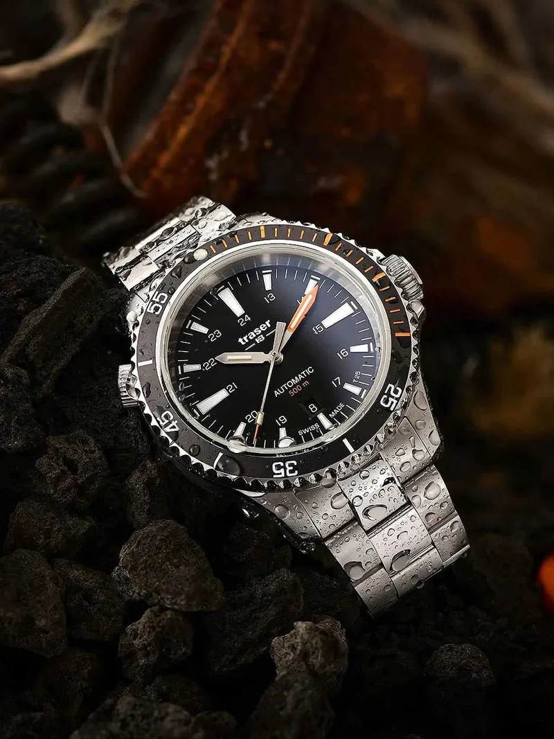 Traser P67 Diver Automatic 110324 Herrenuhr • Trigalight H3-Tritium • Swiss Made
