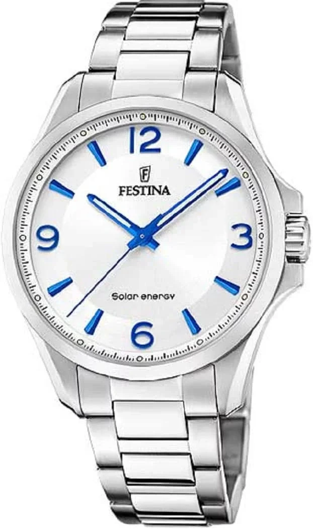 Festina Solar Energy F20656/1 Herrenuhr • Solar • Edelstahl