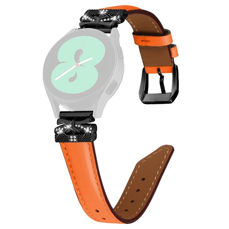 Huami Amazfit Cheetah Pro Black Buckle 20mm Watch Band Butterfly Rhinestone Watch Strap