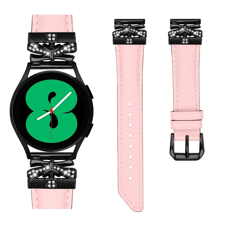 Huami Amazfit Cheetah Pro Black Buckle 20mm Watch Band Butterfly Rhinestone Watch Strap