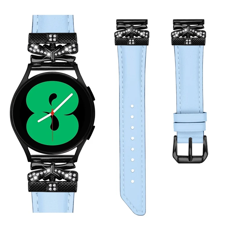 Huami Amazfit Cheetah Pro Black Buckle 20mm Watch Band Butterfly Rhinestone Watch Strap