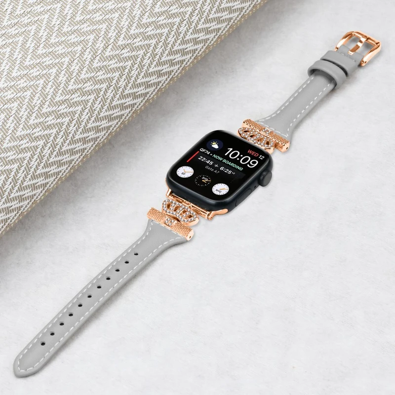 Rose Gold Buckle Strap Apple Watch Series Universal 41mm/40mm/38mm Wrist Band