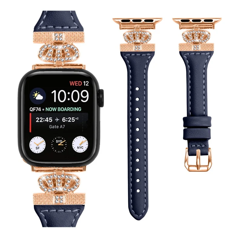 Rose Gold Buckle Strap Apple Watch Series Universal 41mm/40mm/38mm Wrist Band