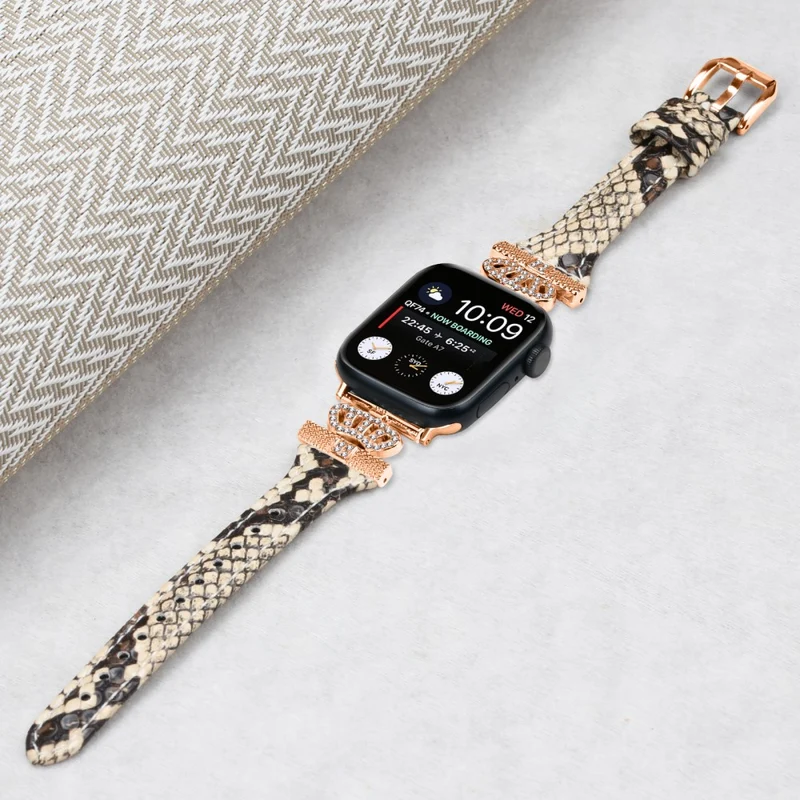 Rose Gold Buckle Strap Apple Watch Series Universal 41mm/40mm/38mm Wrist Band