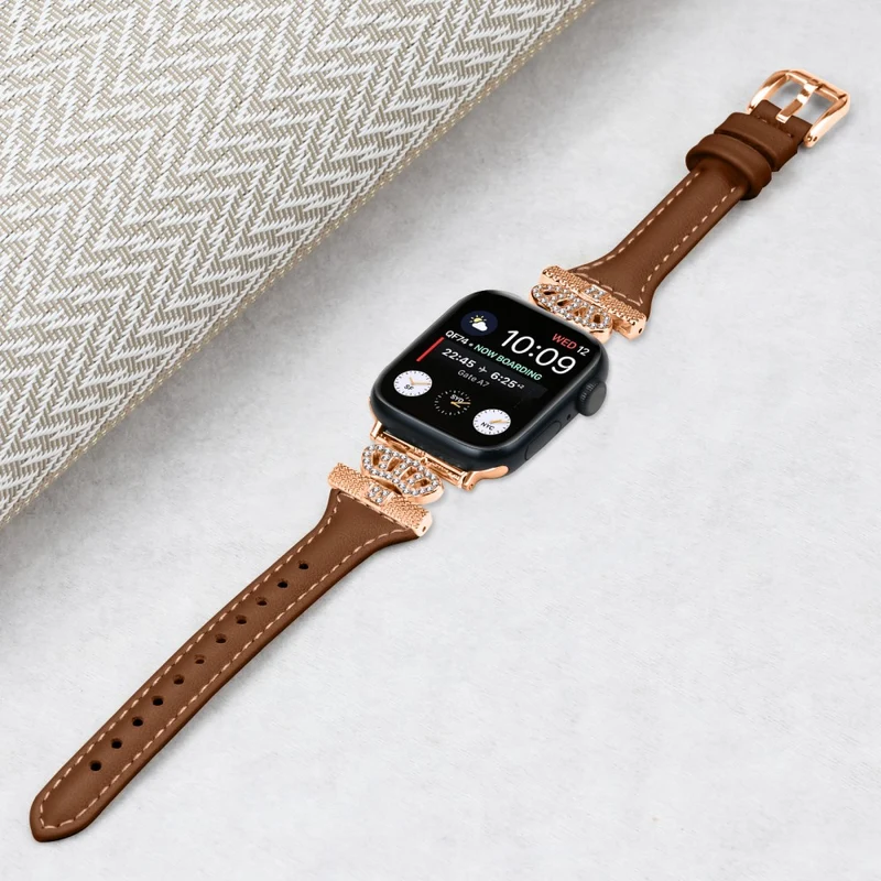 Rose Gold Buckle Strap Apple Watch Series Universal 41mm/40mm/38mm Wrist Band