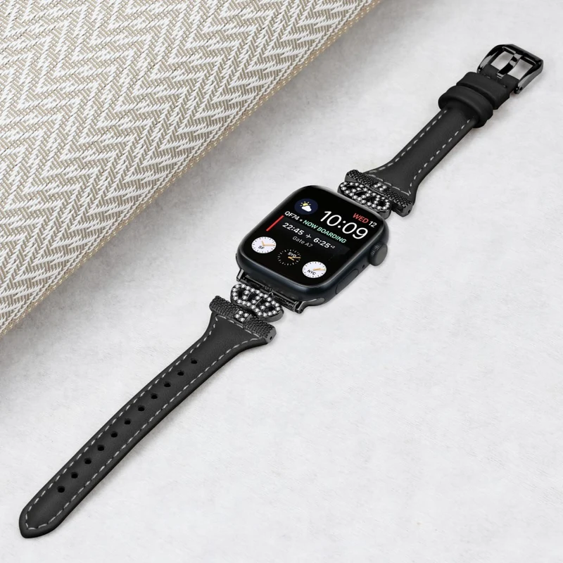 Black Buckle Watch Band Apple Watch Series Universal 41mm/40mm/38mm Wrist Strap
