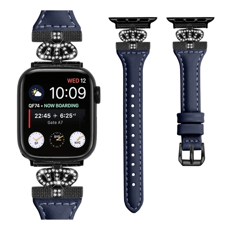 Black Buckle Watch Band Apple Watch Series Universal 41mm/40mm/38mm Wrist Strap