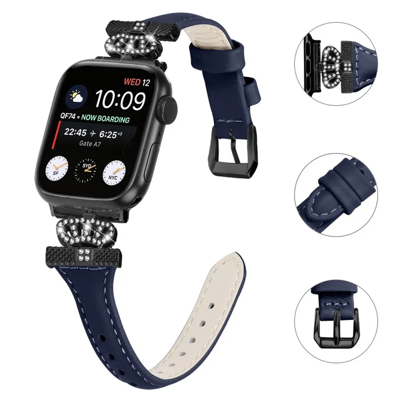 Black Buckle Watch Band Apple Watch Series Universal 41mm/40mm/38mm Wrist Strap
