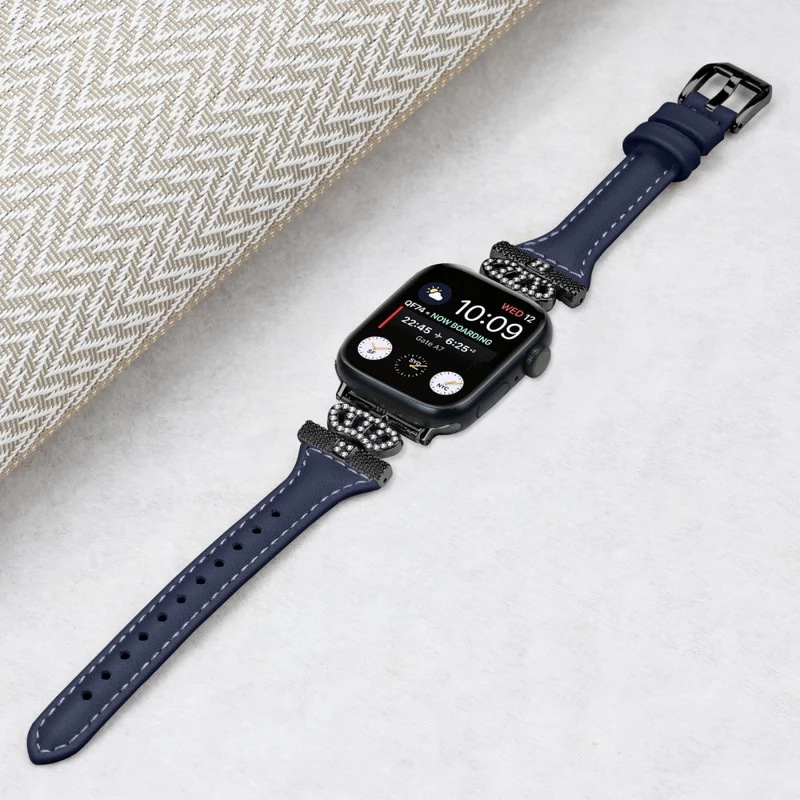 Black Buckle Watch Band Apple Watch Series Universal 41mm/40mm/38mm Wrist Strap