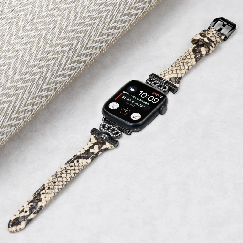 Black Buckle Watch Band Apple Watch Series Universal 41mm/40mm/38mm Wrist Strap