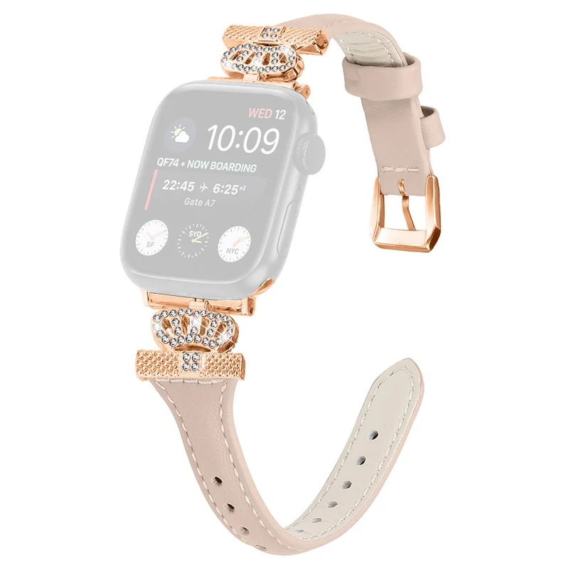 Rose Gold Buckle Wristband Apple Watch Universal 49mm/45mm/44mm/42mm Strap