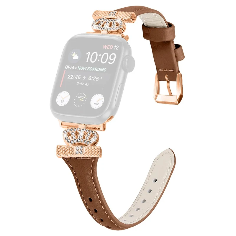 Rose Gold Buckle Wristband Apple Watch Universal 49mm/45mm/44mm/42mm Strap
