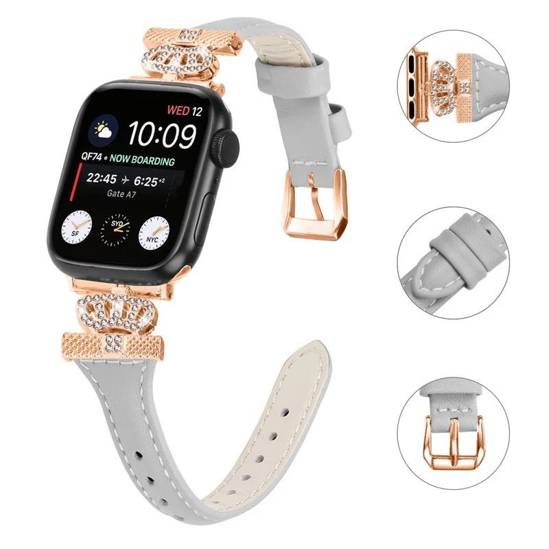 Rose Gold Buckle Wristband Apple Watch Universal 49mm/45mm/44mm/42mm Strap