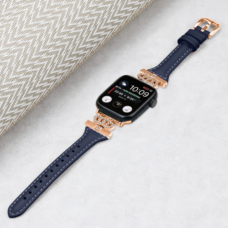 Rose Gold Buckle Wristband Apple Watch Universal 49mm/45mm/44mm/42mm Strap