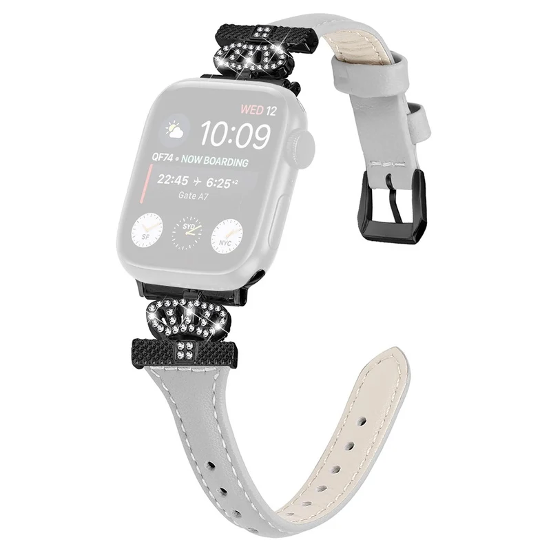 Black Buckle Strap Apple Watch Universal 49mm/45mm/44mm/42mm Watch Band