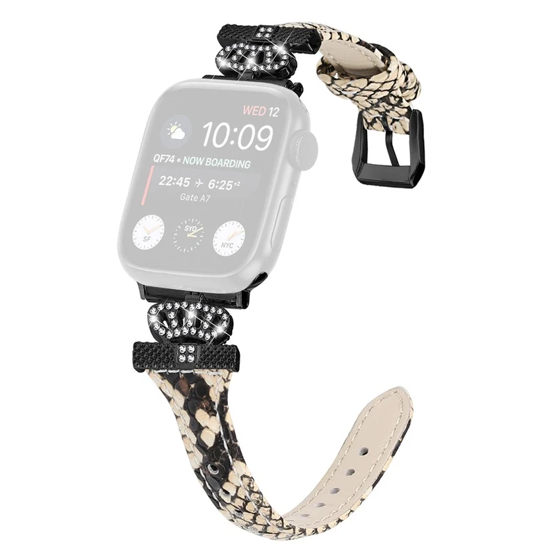 Black Buckle Strap Apple Watch Universal 49mm/45mm/44mm/42mm Watch Band