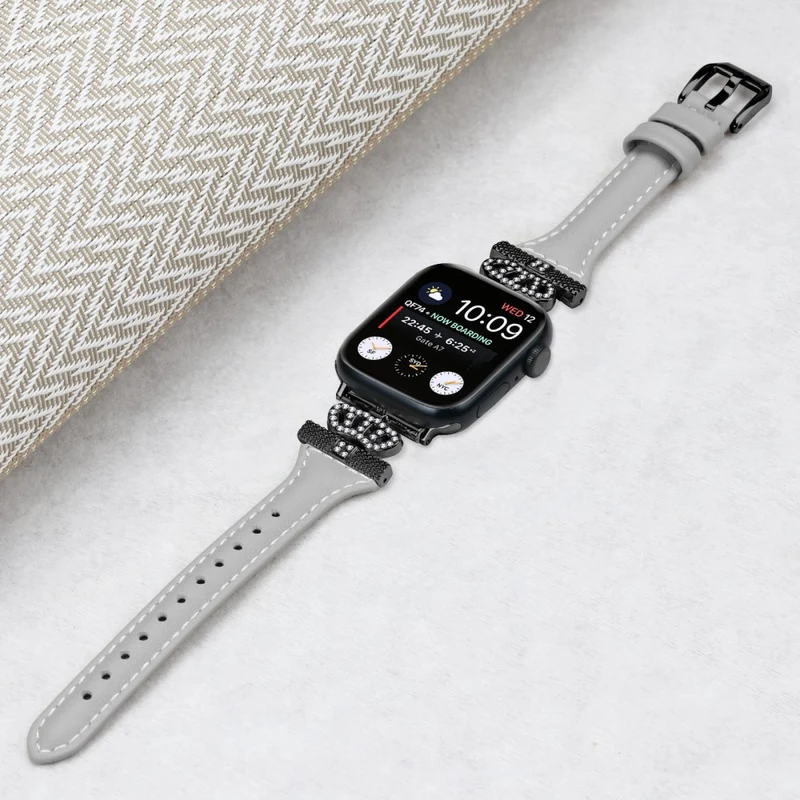Black Buckle Strap Apple Watch Universal 49mm/45mm/44mm/42mm Watch Band
