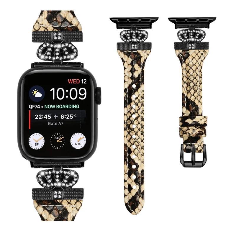 Black Buckle Strap Apple Watch Universal 49mm/45mm/44mm/42mm Watch Band