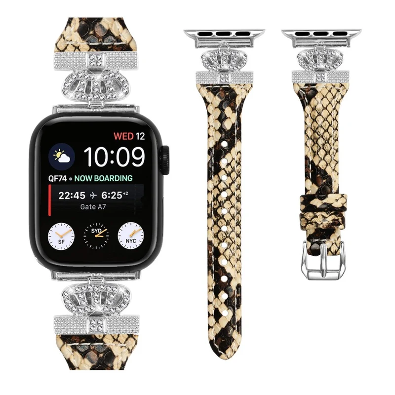 Silver Buckle Band Apple Watch Universal 49mm/45mm/44mm/42mm Watch Strap