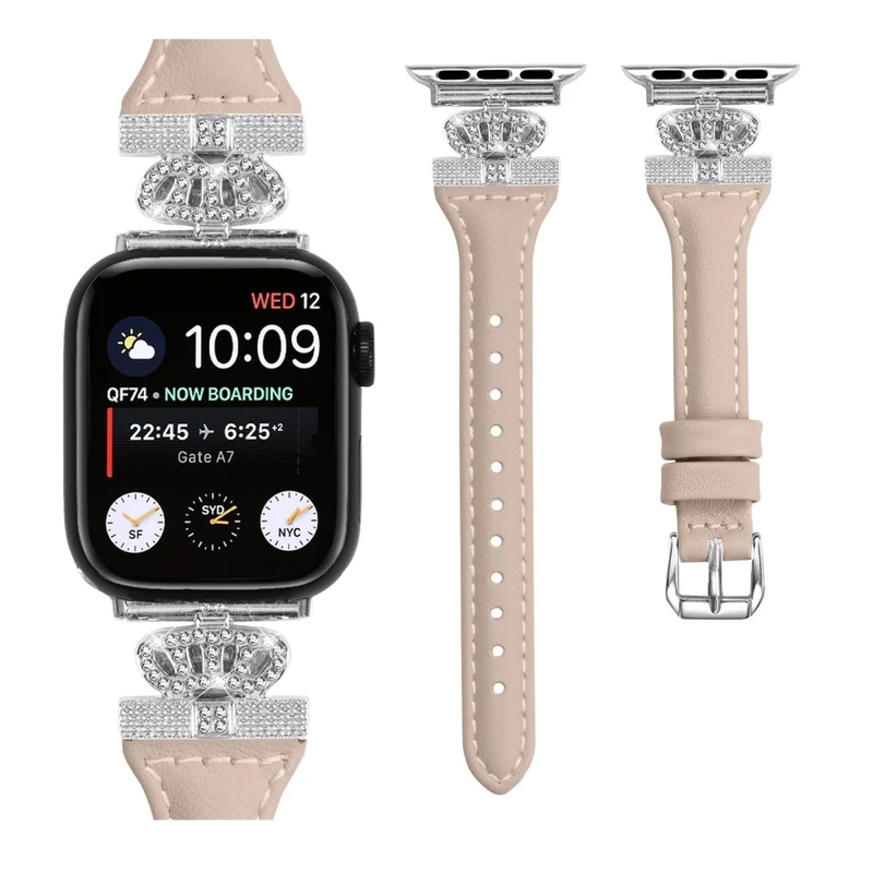 Silver Buckle Band Apple Watch Universal 49mm/45mm/44mm/42mm Watch Strap