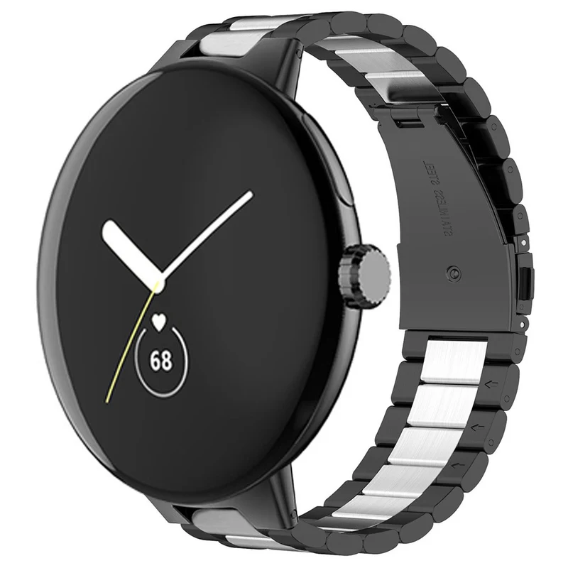 Google Pixel Watch / Watch 2 Stainless Steel Watch Strap Integrate Replacement Watch Band