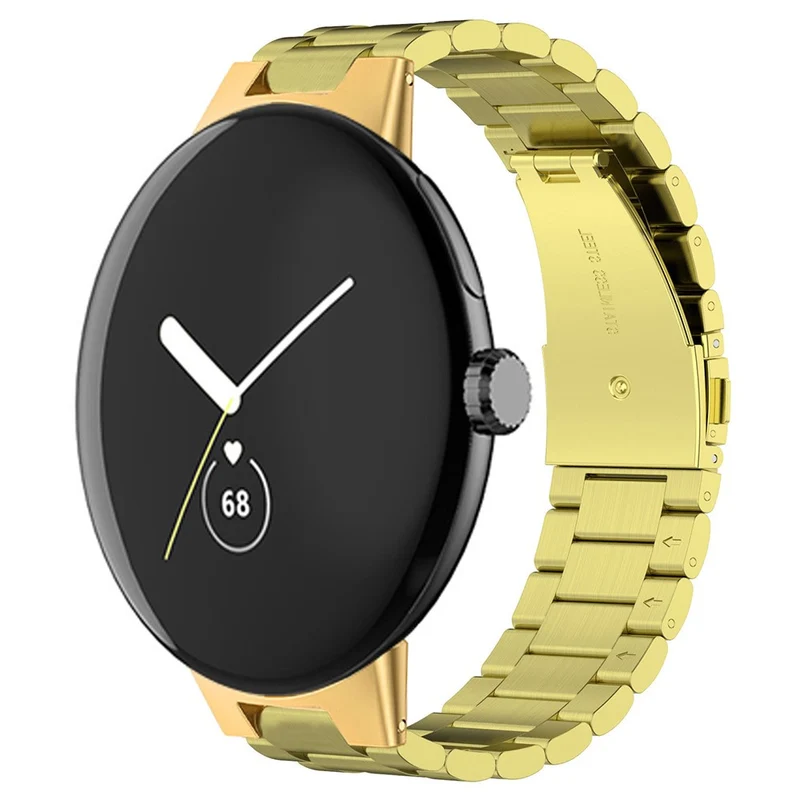 Google Pixel Watch / Watch 2 Stainless Steel Watch Strap Integrate Replacement Watch Band