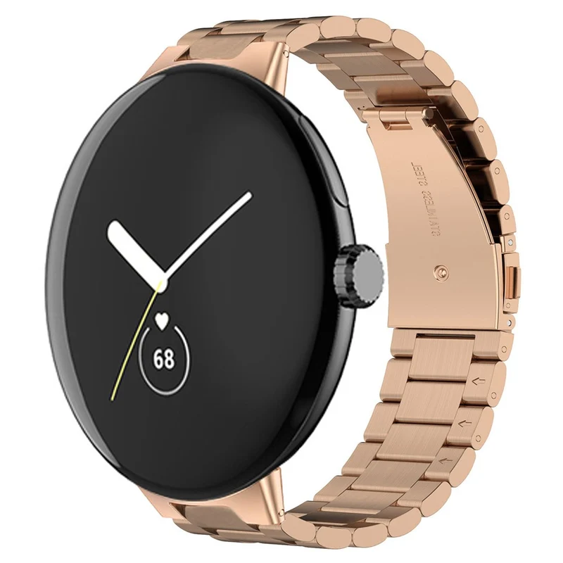 Google Pixel Watch / Watch 2 Stainless Steel Watch Strap Integrate Replacement Watch Band
