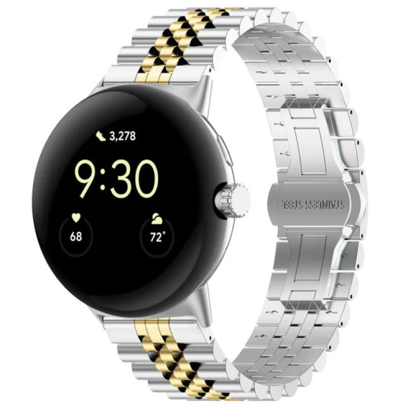 Google Pixel Watch / Watch 2 Replacement Watch Strap Stainless Steel Watch Band