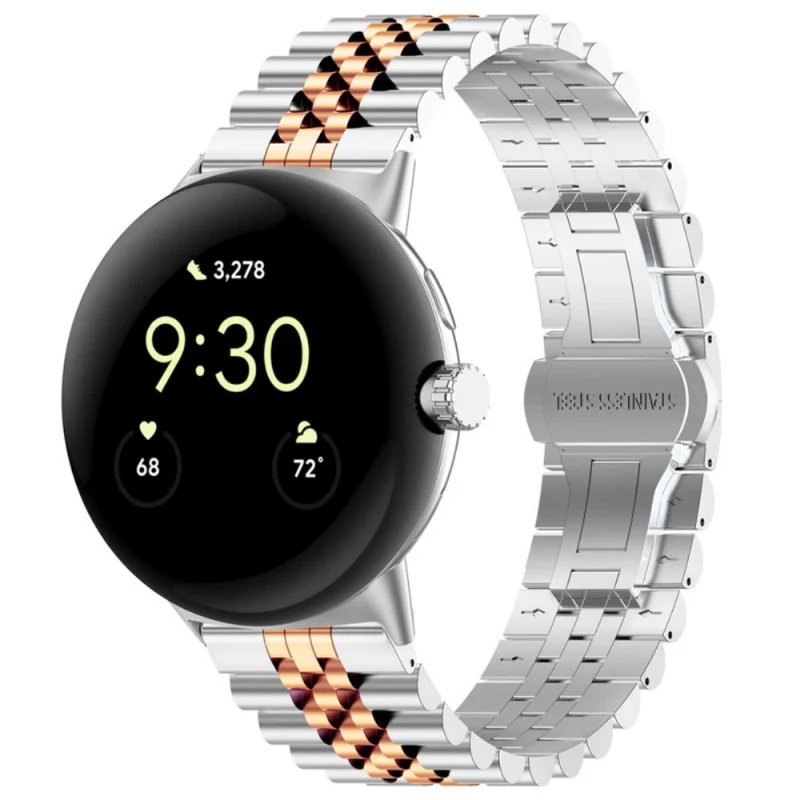 Google Pixel Watch / Watch 2 Replacement Watch Strap Stainless Steel Watch Band
