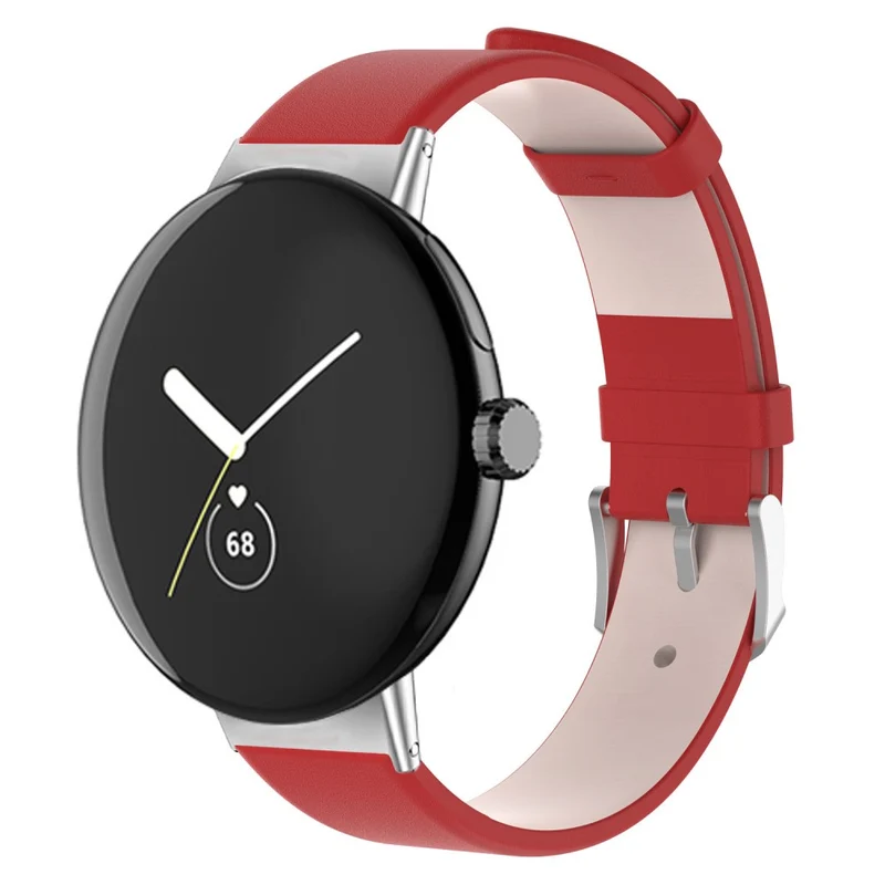 Google Pixel Watch 2 / Pixel Watch Vegan Leather Watch Strap Quick Release Watch Band