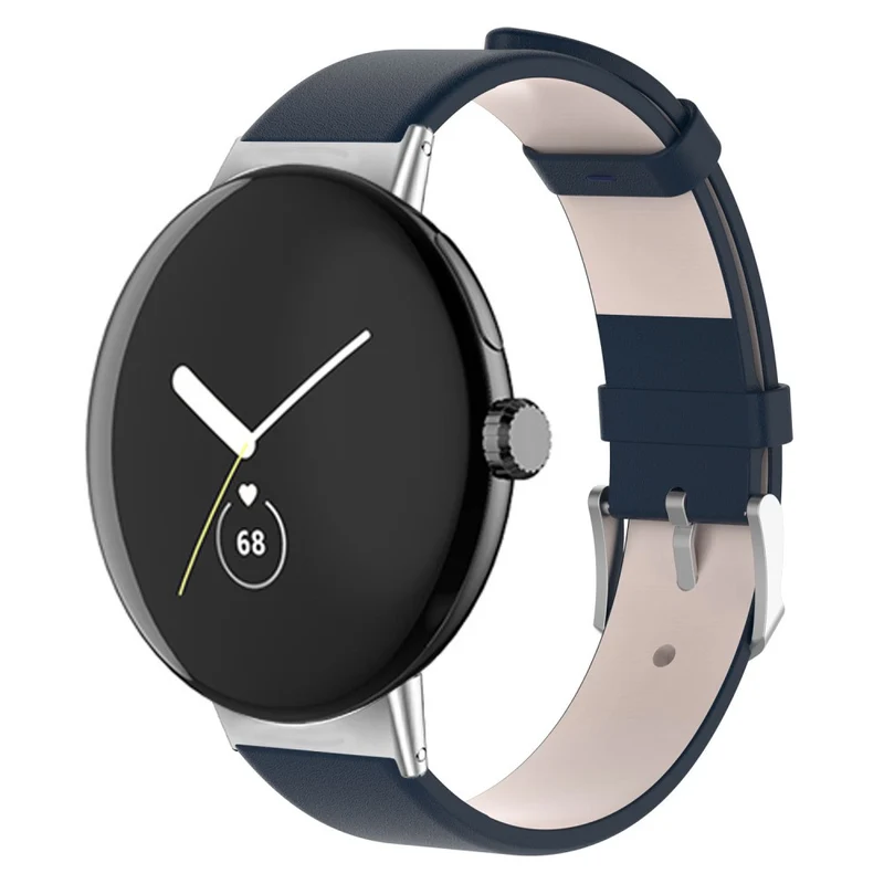 Google Pixel Watch 2 / Pixel Watch Vegan Leather Watch Strap Quick Release Watch Band