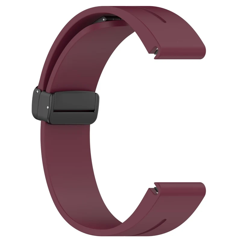 Garmin Fenix 7X / 7X Solar / Tactix 7 Pro Silicone Watch Strap 26mm Folding Black Buckle Watchband