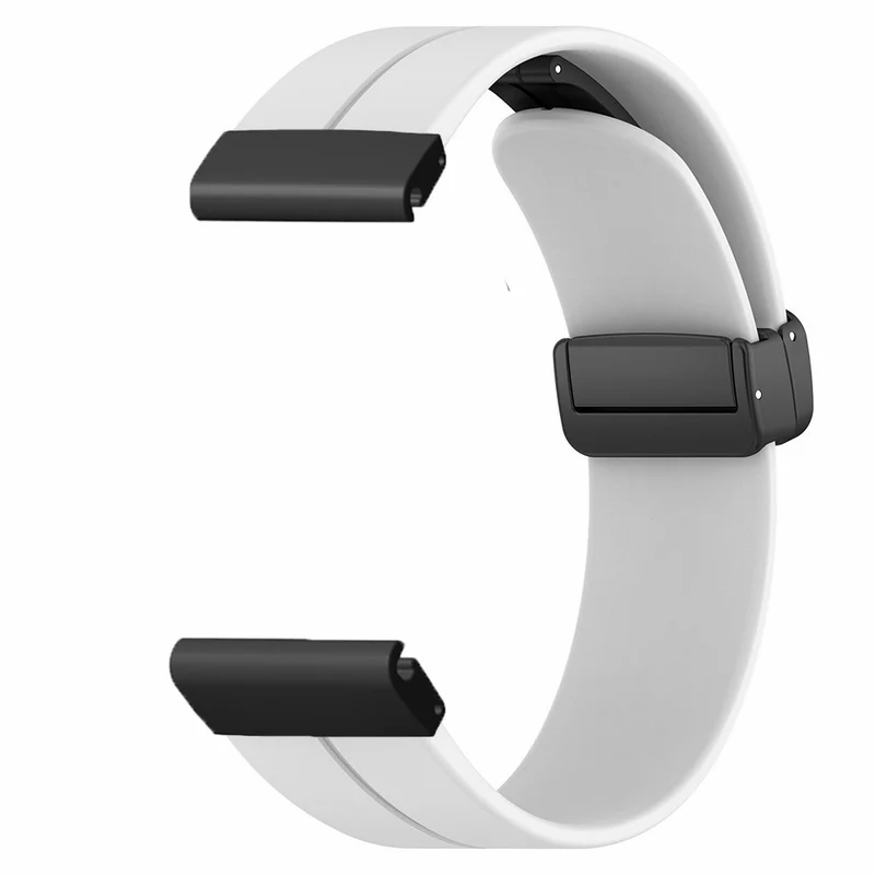 Garmin Fenix 7X / 6X / 5X Watch Strap Magnetic Buckle Silicone Band with 26mm Connector