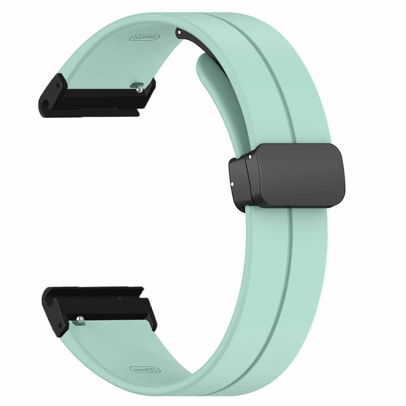 Garmin Fenix 7X / 6X / 5X Watch Strap Magnetic Buckle Silicone Band with 26mm Connector