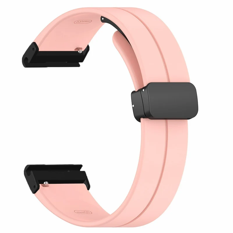 Garmin Fenix 7X / 6X / 5X Watch Strap Magnetic Buckle Silicone Band with 26mm Connector