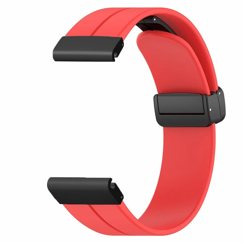 Garmin Fenix 7X / 6X / 5X Watch Strap Magnetic Buckle Silicone Band with 26mm Connector