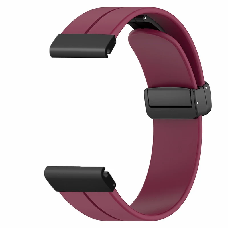 Garmin Fenix 7X / 6X / 5X Watch Strap Magnetic Buckle Silicone Band with 26mm Connector