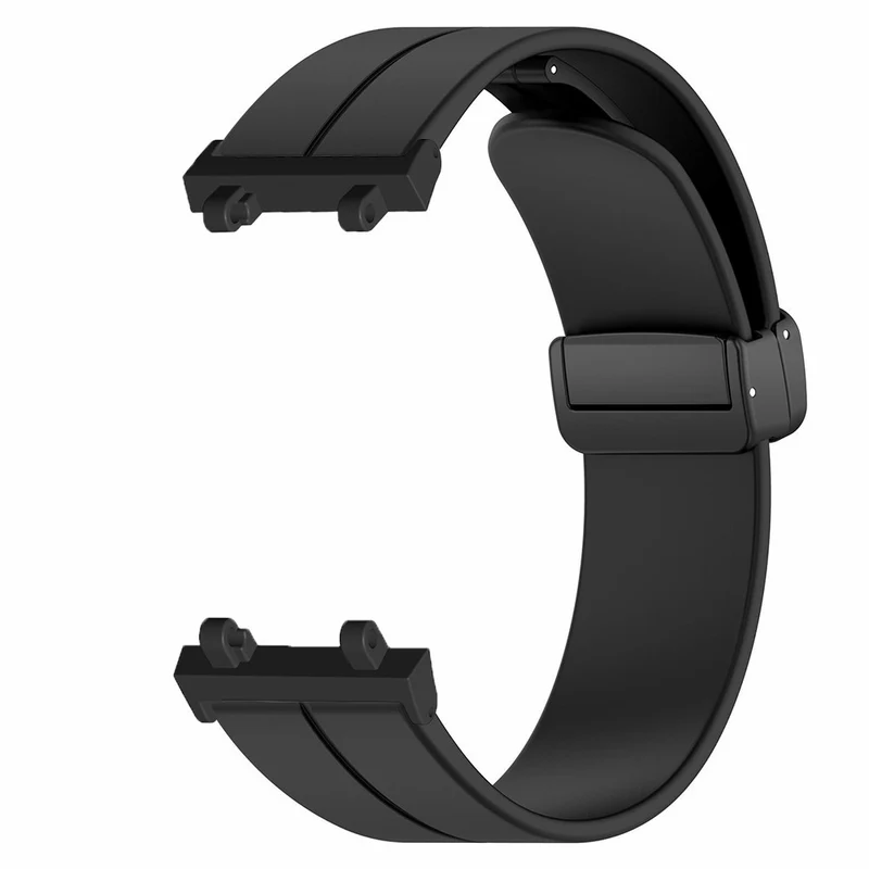 Huami Amazfit T-Rex 2 Silicone Watch Band Magnetic Folding Buckle Wrist Strap
