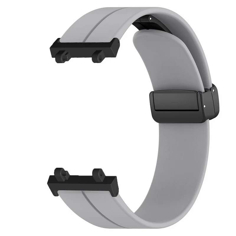 Huami Amazfit T-Rex 2 Silicone Watch Band Magnetic Folding Buckle Wrist Strap