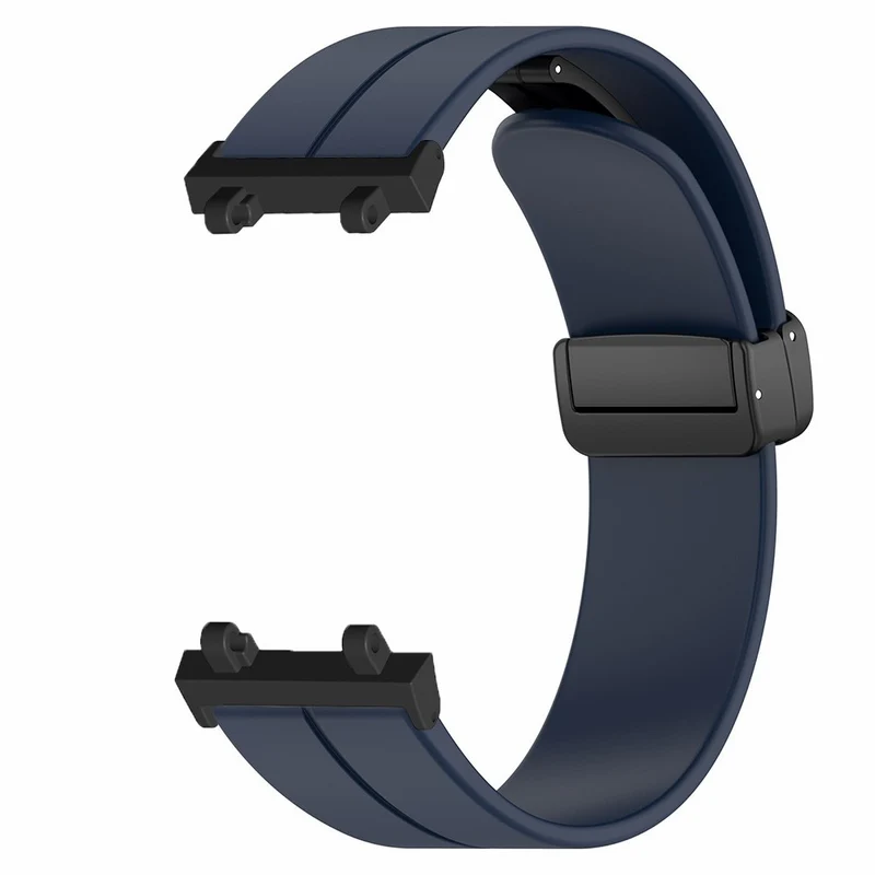 Huami Amazfit T-Rex 2 Silicone Watch Band Magnetic Folding Buckle Wrist Strap