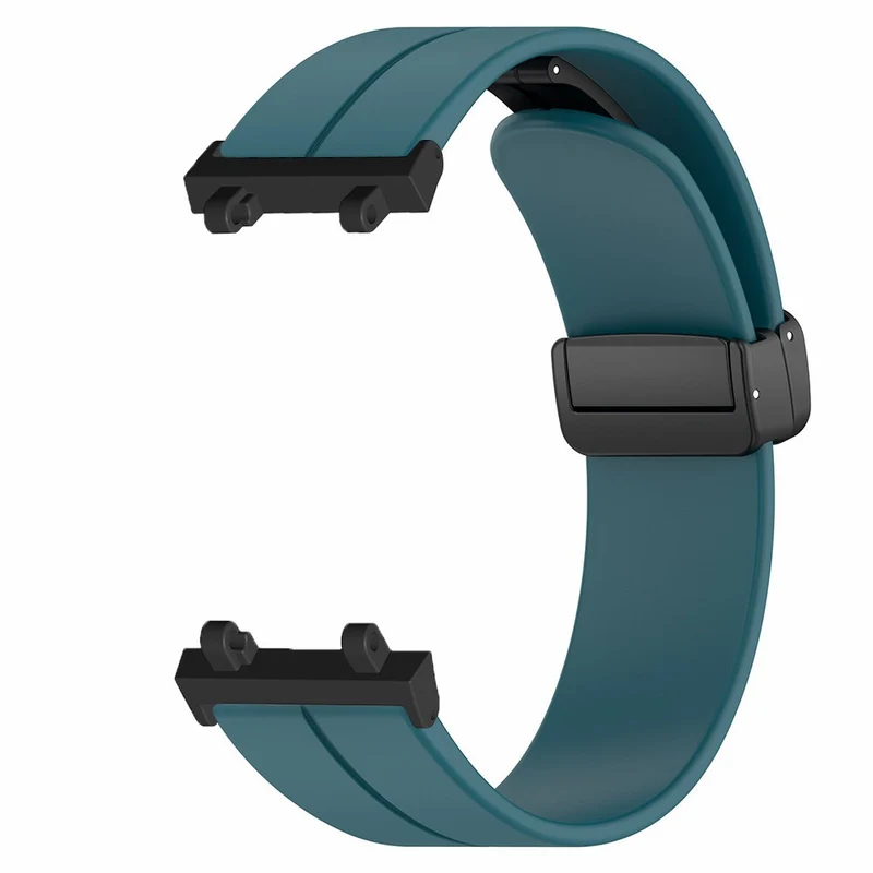 Huami Amazfit T-Rex 2 Silicone Watch Band Magnetic Folding Buckle Wrist Strap
