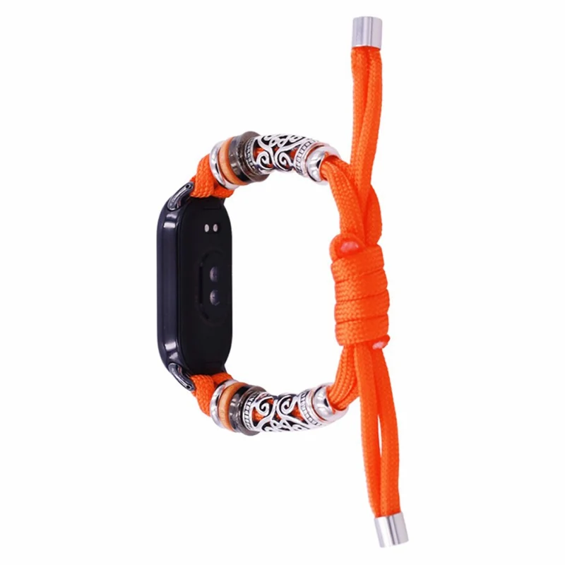 Xiaomi Smart Band 8 Beads Braided Watch Strap Adjustable Wrist Band Bracelet