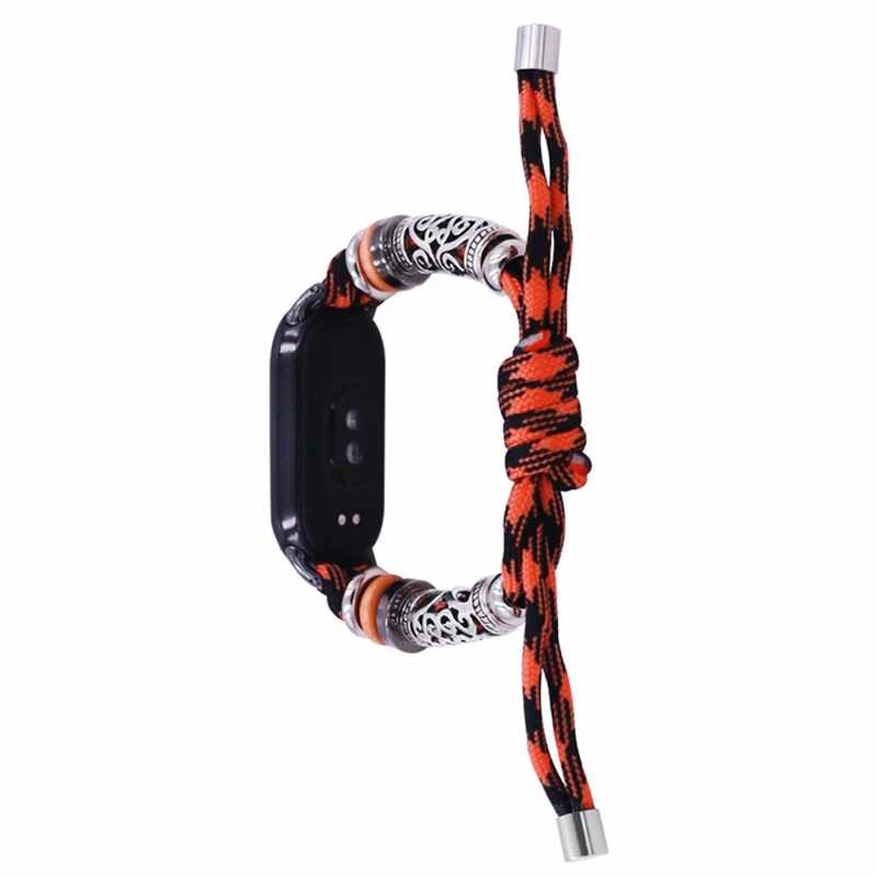 Xiaomi Smart Band 8 Beads Braided Watch Strap Adjustable Wrist Band Bracelet